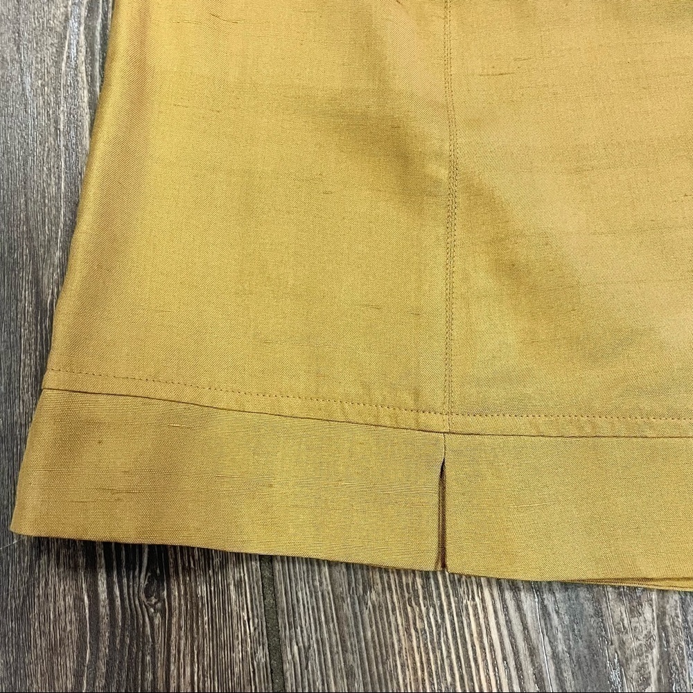 VINTAGE Telluride Clothing Co Silk Skirt Camel 6 - Picture 10 of 10